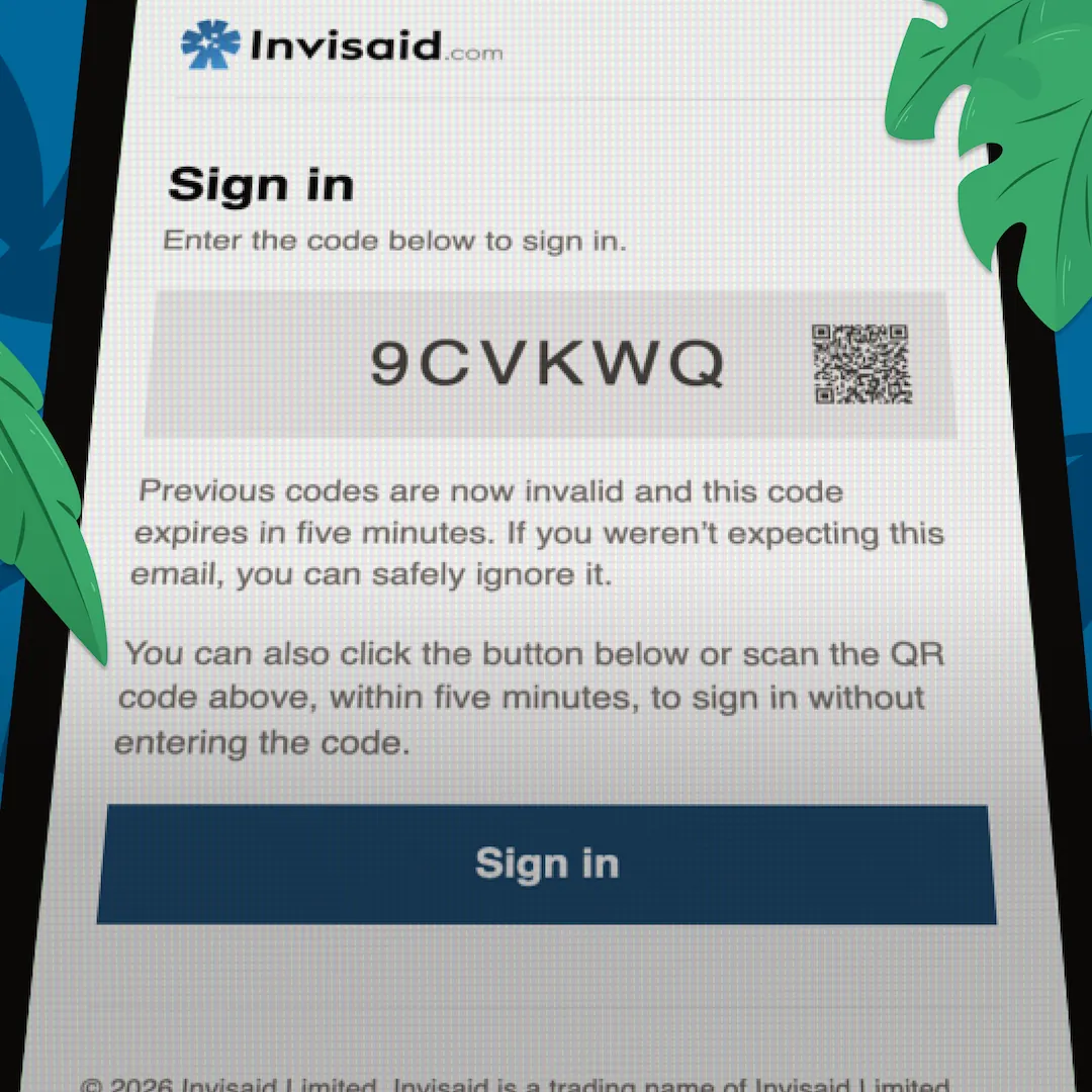 So easy to sign in, even grandma’s got this. Passwords, emails and QR codes too. The best user experience is one that isn’t even noticed.
