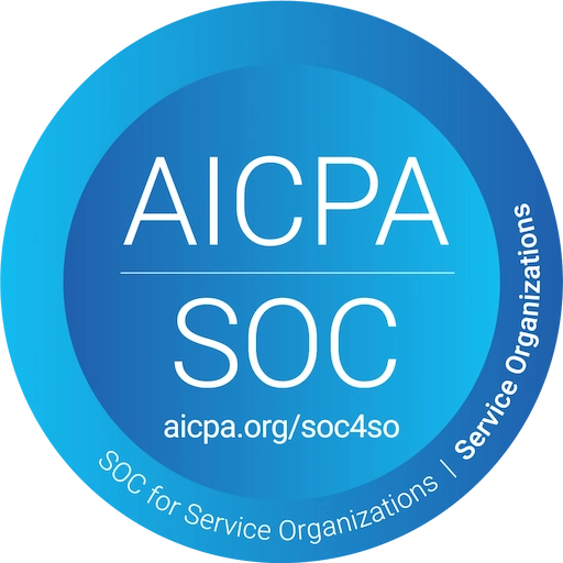 The AICPA SOC badge.
